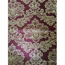 New arrival Big flower design 100% Polyester Jacquard Curtain